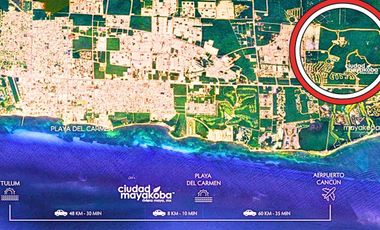 Venta Terreno Ciudad Mayakoba, Riviera Maya, Playa del Carmen, entrega inmediata