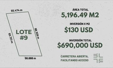 Venta Macro Lote Tulum para desarrollar