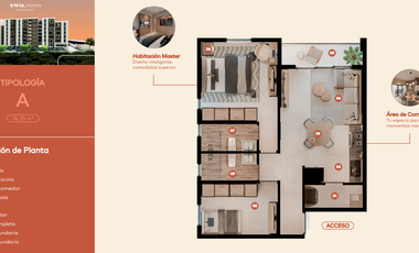 DESARROLLO VERTICAL EN PREVENTA COL. ROMA EN ZONA SUR  DE MONTERREY
