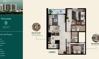 DESARROLLO VERTICAL EN PREVENTA COL. ROMA EN ZONA SUR  DE MONTERREY