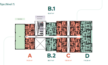 DESARROLLO VERTICAL EN PREVENTA COL. ROMA EN ZONA SUR  DE MONTERREY