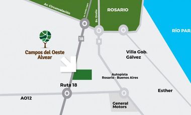 Terreno en Campos del Oeste - Alvear