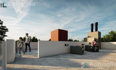 Departamento en PB con espacio vehicular y parrilla