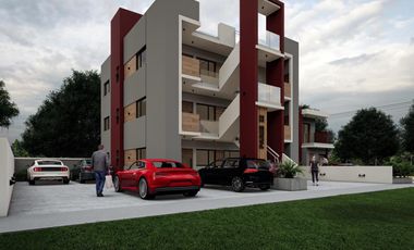 Departamento en PB con espacio vehicular y parrilla