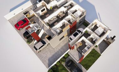 Departamento en PB con espacio vehicular y parrilla