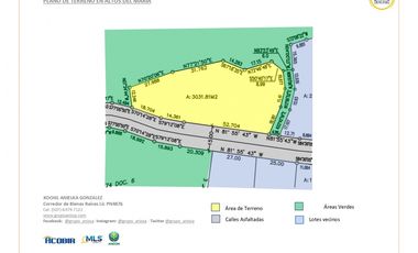 OPORTUNIDAD! Se Vende Terreno en Zona Alta de Altos del Maria
