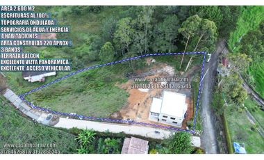 FINCA EN OBRA GRIS 3 MINUTOS DE AUTOPISTA MED-BOG-EN MARINILLA