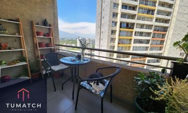 Departamento en venta c/ estacionamiento en Plaza Vespucio