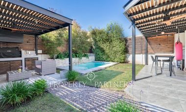 Hermosa casa en Condominio Alto Sacramento, seguridad 24/7 Linderos – Buin