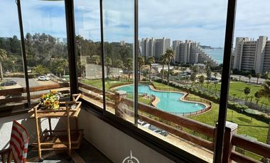 Algarrobo, Hermosa Vista Departamento en Altos de San Alfonso