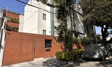 CASA TOWN HOUSE, RENTA, COLONIA DEL VALLE, CDMX