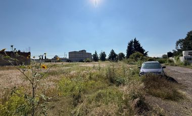 Terreno en venta dentro de privada, 5577 m2, Chipilo Puebla