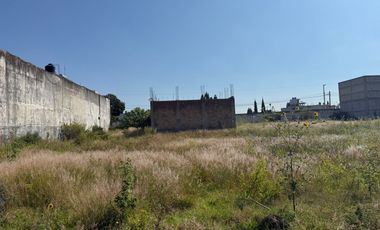 Terreno en venta dentro de privada, 5577 m2, Chipilo Puebla