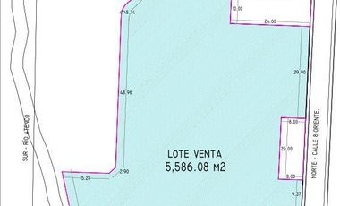 Terreno en venta dentro de privada, 5577 m2, Chipilo Puebla