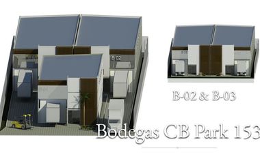 Venta de bodegas en Central Business Park Mérida