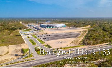 Venta de bodegas en Central Business Park Mérida