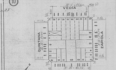 Terreno en venta Saavedra apto multifamiliar