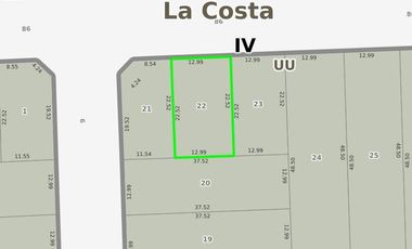 Terreno en venta - 293Mts2 - Mar del Tuyú