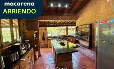 Finca en arriendo- Rionegro- Sierra la Macarena