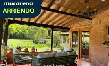 Finca en arriendo- Rionegro- Sierra la Macarena