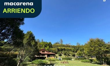 Finca en arriendo- Rionegro- Sierra la Macarena
