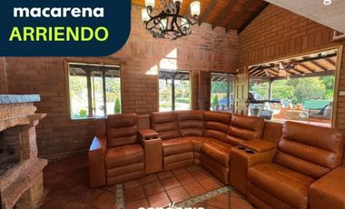 Finca en arriendo- Rionegro- Sierra la Macarena
