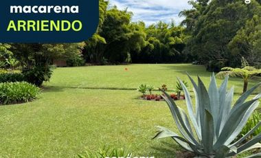 Finca en arriendo- Rionegro- Sierra la Macarena