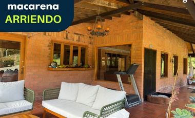 Finca en arriendo- Rionegro- Sierra la Macarena