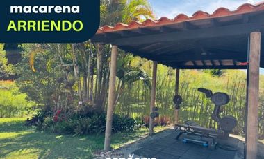 Finca en arriendo- Rionegro- Sierra la Macarena