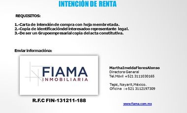 BODEGA EN VENTA EN COL. CD INDUSTRIAL SOBRE AV. AGUAMILPA, TEPIC, NAY.