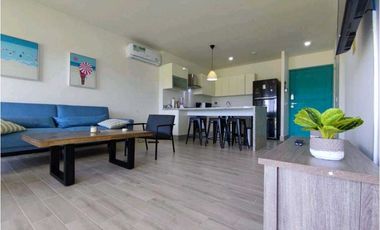 VENTA APARTAMENTO AMOBLADO PLAYA CARACOL FRENTE AL MAR 92M2