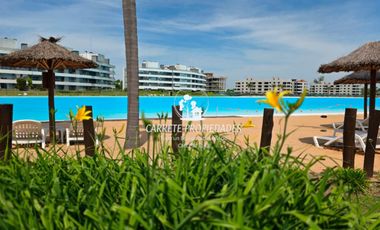 OPORTUNIDAD. Departamento en venta 2 amb. AMOBLADO c/ cochera. Lagoon Pilar.