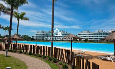 OPORTUNIDAD. Departamento en venta 2 amb. AMOBLADO c/ cochera. Lagoon Pilar.