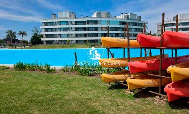 OPORTUNIDAD. Departamento en venta 2 amb. AMOBLADO c/ cochera. Lagoon Pilar.