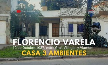 Venta de casa 3 amb, 12 octubre 1087 F. Varela