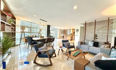 RENTA DE PENT HOUSE EN LOMAS DE CHAPULTEPEC III SECCIÓN CON ROOF GARDEN PRIVADO