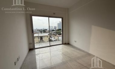 Departamento dos ambientes - Vista libre con balcon - Cuarto piso