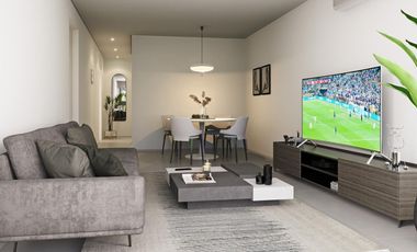 Departamento en  Green Boero con parrilla propia