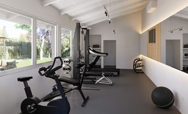 Departamento en  Green Boero con parrilla propia