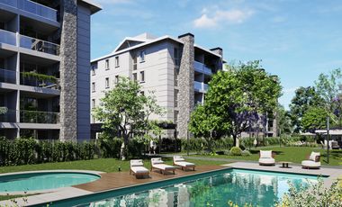 Departamento en  Green Boero con parrilla propia