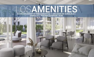 Departamento en  Green Boero con parrilla propia