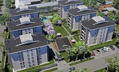 Departamento en  Green Boero con parrilla propia