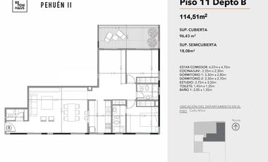Departamento EN VENTA  5 ambientes
