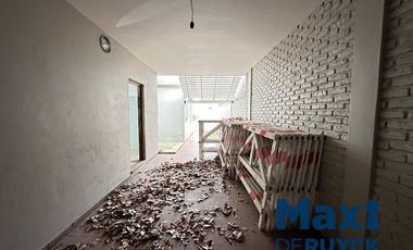 Casa 3 ambientes, verde, quincho