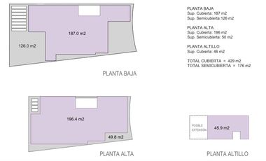 Casa en  el Barrio Puentes. Nordelta
