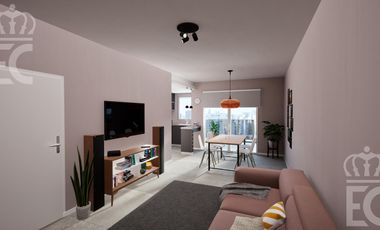 Departamento 2 ambientes en venta en Lanús Este