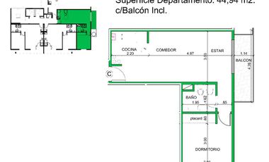 Edificio Renato Buen Pastor, SUM, TERRAZA, ASADORES