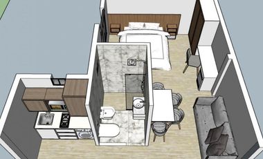 Departamento Monoambiente en alquiler - 1 Baño - San Nicolás