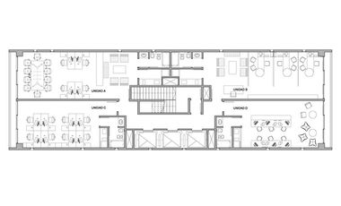 Oficina en venta con renta en edificio Palmera Bureau sobre Avenida Libertador Puerto de Olivos