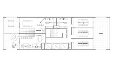 Oficina en venta con renta en edificio Palmera Bureau sobre Avenida Libertador Puerto de Olivos